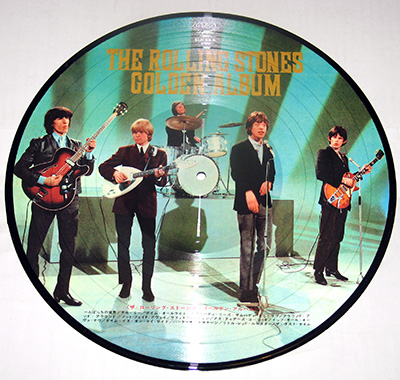 ROLLING STONES - Assorted Picture Discs, LP's album front cover vinyl record